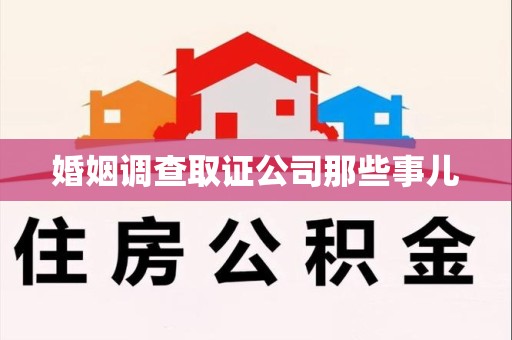 石狮婚姻调查取证公司那些事儿