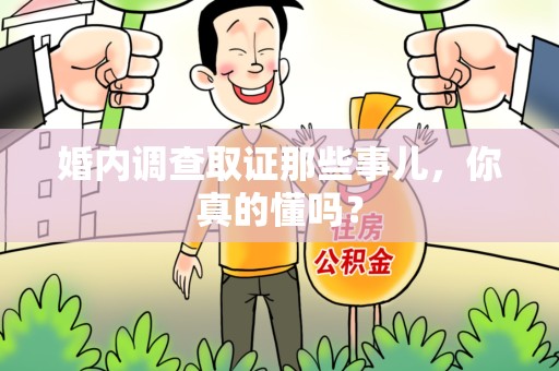 石狮婚内调查取证那些事儿，你真的懂吗？