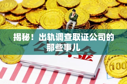 石狮揭秘！出轨调查取证公司的那些事儿