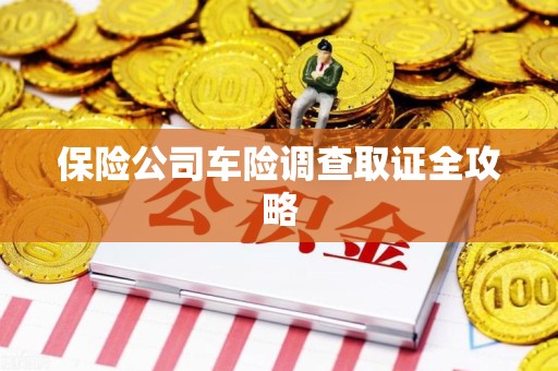 石狮保险公司车险调查取证全攻略
