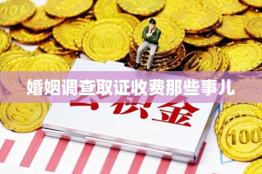 石狮婚姻调查取证收费那些事儿